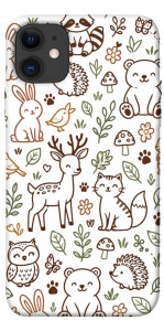 Чехол Wildlife pattern для iPhone 11