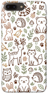 Чохол Wildlife pattern для iPhone 8 plus (5.5")