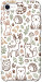 Чехол Wildlife pattern для iPhone SE (2020)