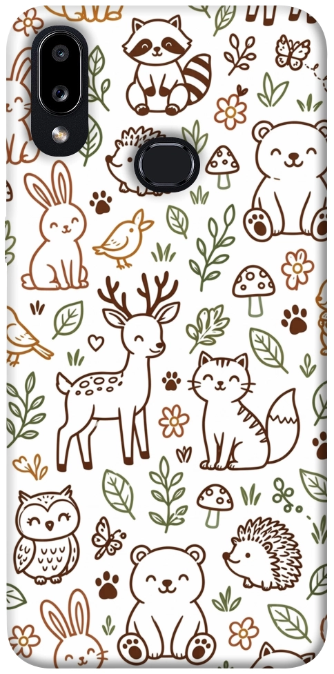Чохол Wildlife pattern для Galaxy A10s (2019)