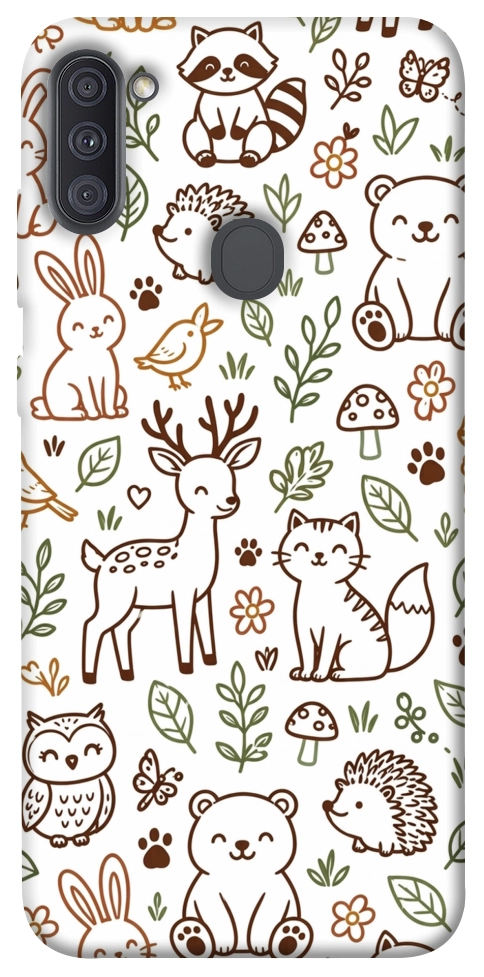 Чохол Wildlife pattern для Galaxy A11 (2020)
