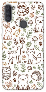 Чохол Wildlife pattern для Galaxy A11 (2020)
