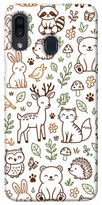 Чохол Wildlife pattern для Samsung Galaxy A20 A205F
