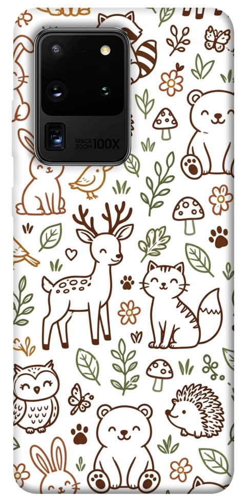 Чохол Wildlife pattern для Galaxy S20 Ultra (2020)