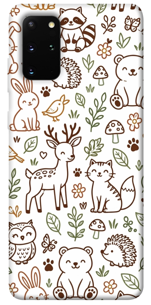Чохол Wildlife pattern для Galaxy S20 Plus (2020)