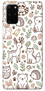 Чохол Wildlife pattern для Galaxy S20 Plus (2020)