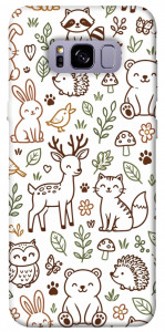 Чехол Wildlife pattern для Galaxy S8+