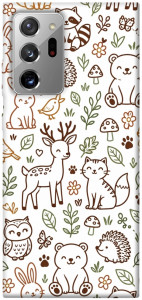 Чехол Wildlife pattern для Galaxy Note 20 Ultra
