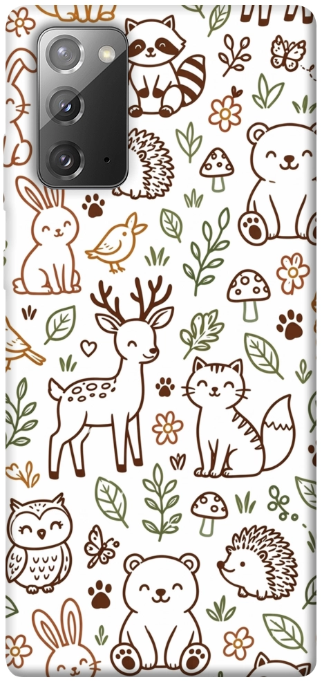 Чохол Wildlife pattern для Galaxy Note 20