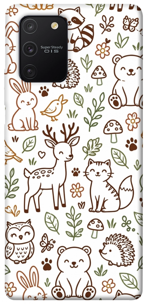 Чохол Wildlife pattern для Galaxy S10 Lite (2020)