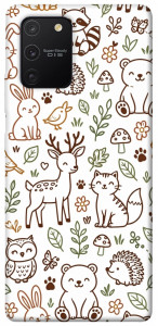 Чохол Wildlife pattern для Galaxy S10 Lite (2020)