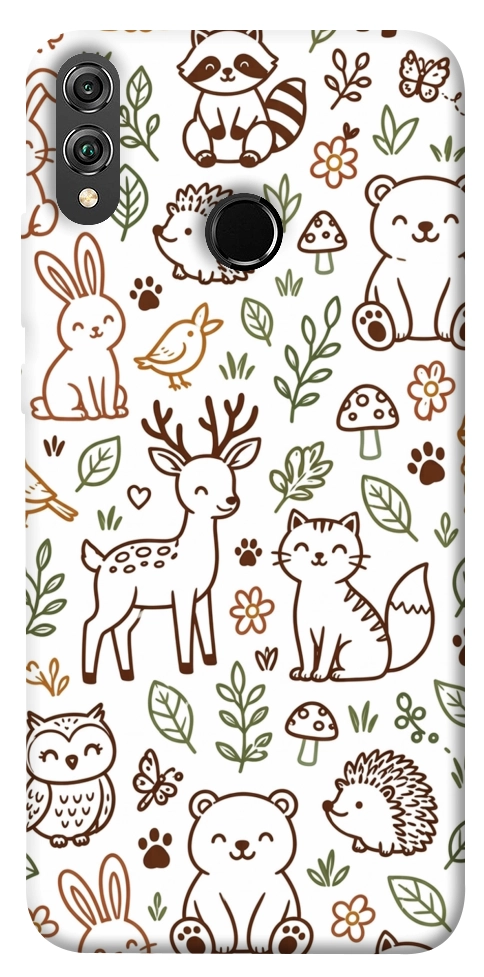 Чохол Wildlife pattern для Huawei Honor 8X