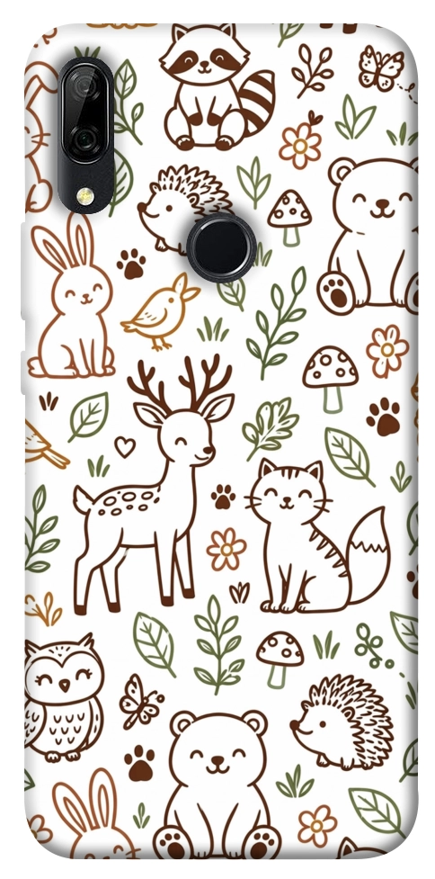 Чехол Wildlife pattern для Huawei P Smart Z