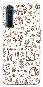 Чохол Wildlife pattern для Realme 6 Pro