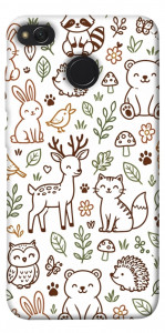 Чехол Wildlife pattern для Xiaomi Redmi 4X