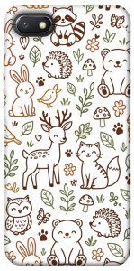 Чехол Wildlife pattern для Xiaomi Redmi 6A