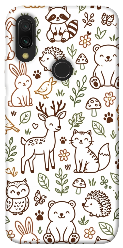 Чохол Wildlife pattern для Xiaomi Redmi 7