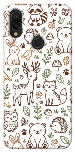 Чохол Wildlife pattern для Xiaomi Redmi 7