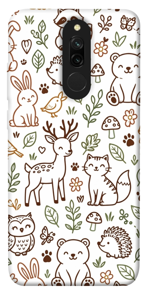 Чохол Wildlife pattern для Xiaomi Redmi 8