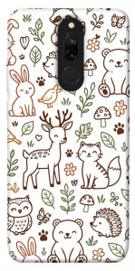 Чехол Wildlife pattern для Xiaomi Redmi 8