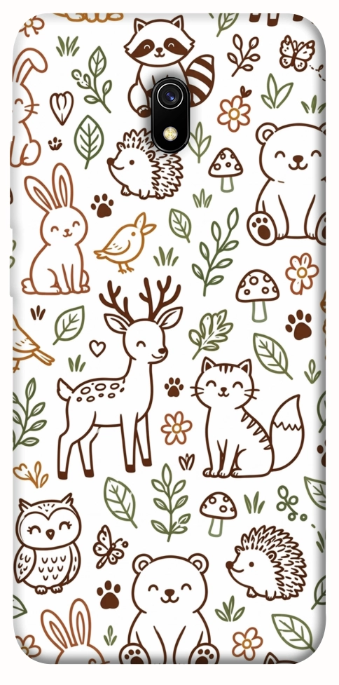 Чохол Wildlife pattern для Xiaomi Redmi 8a