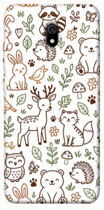 Чохол Wildlife pattern для Xiaomi Redmi 8a