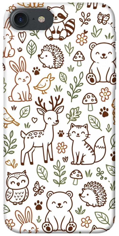 Чохол Wildlife pattern для iPhone 8