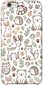 Чехол Wildlife pattern для iPhone 6s plus (5.5'')