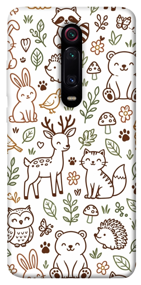 Чохол Wildlife pattern для Xiaomi Mi 9T