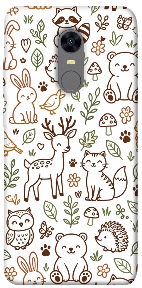 Чохол Wildlife pattern для Xiaomi Redmi Note 5 (Single Camera)