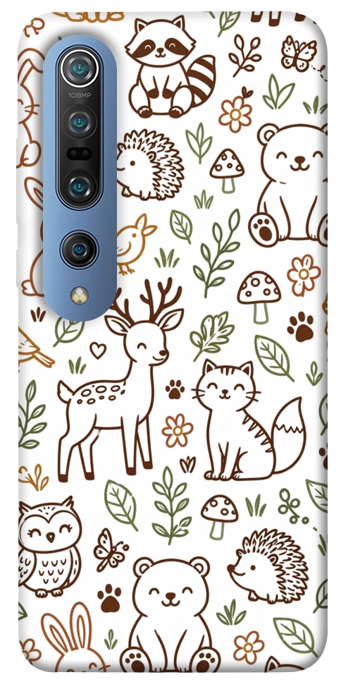 Чохол Wildlife pattern для Xiaomi Mi 10