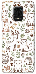 Чохол Wildlife pattern для Xiaomi Redmi Note 9S