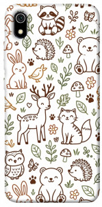 Чехол Wildlife pattern для Xiaomi Redmi 7A