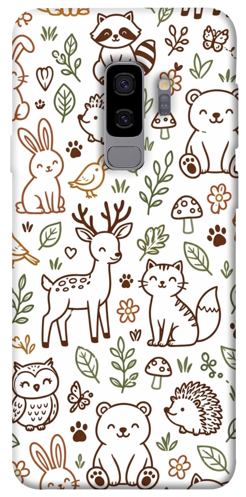 Чехол Wildlife pattern для Galaxy S9+