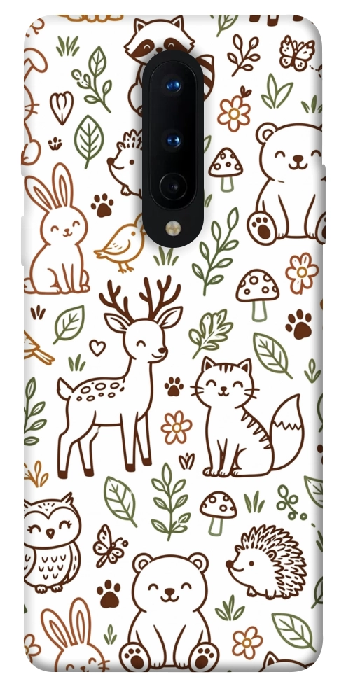 Чохол Wildlife pattern для OnePlus 8