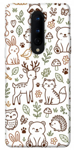 Чохол Wildlife pattern для OnePlus 8