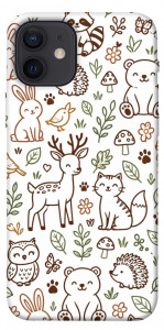 Чехол Wildlife pattern для iPhone 12