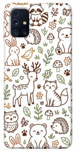 Чехол Wildlife pattern для Galaxy M31s