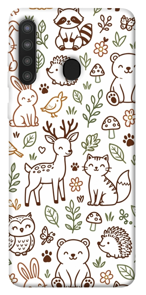 Чохол Wildlife pattern для Galaxy A21
