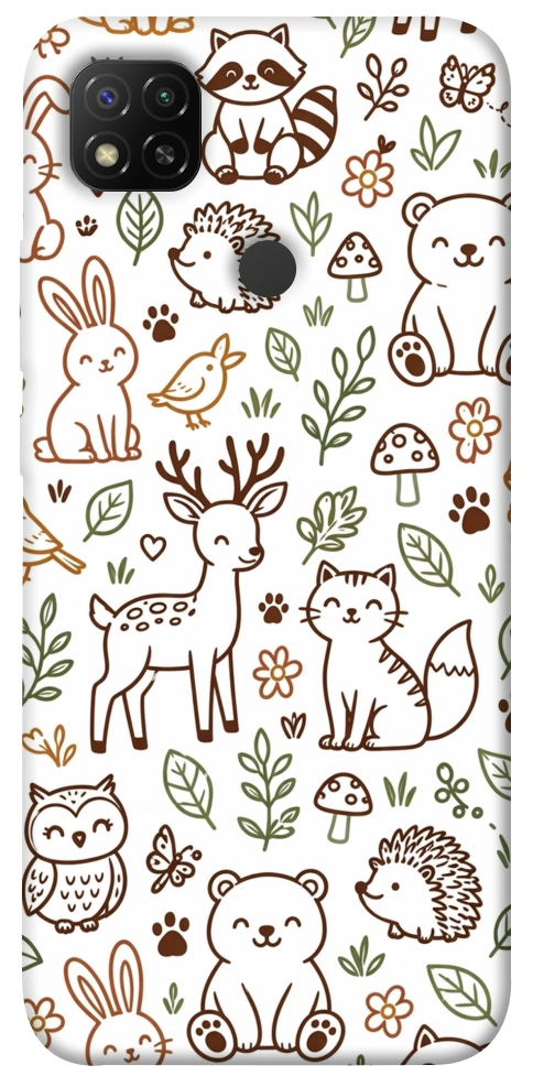 Чохол Wildlife pattern для Xiaomi Redmi 9C