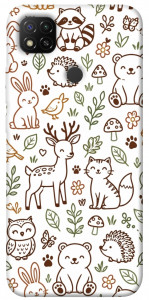Чохол Wildlife pattern для Xiaomi Redmi 9C