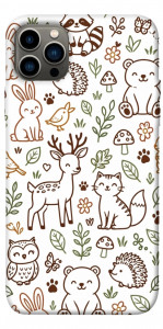 Чехол Wildlife pattern для iPhone 12 Pro
