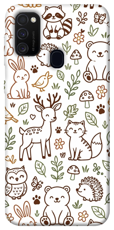 Чохол Wildlife pattern для Galaxy M30s