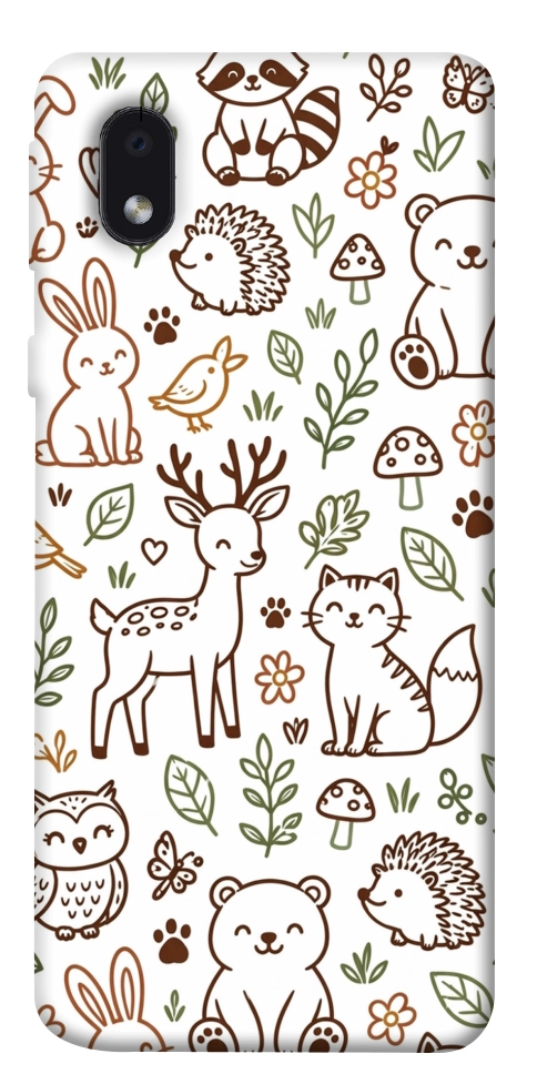 Чохол Wildlife pattern для Galaxy M01 Core