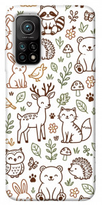 Чохол Wildlife pattern для Xiaomi Mi 10T