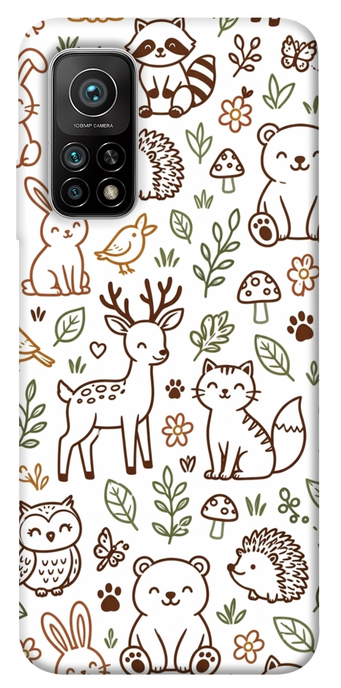 Чохол Wildlife pattern для Xiaomi Mi 10T Pro