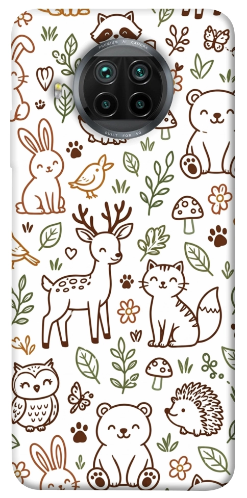 Чохол Wildlife pattern для Xiaomi Mi 10T Lite