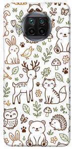 Чохол Wildlife pattern для Xiaomi Redmi Note 9 Pro 5G