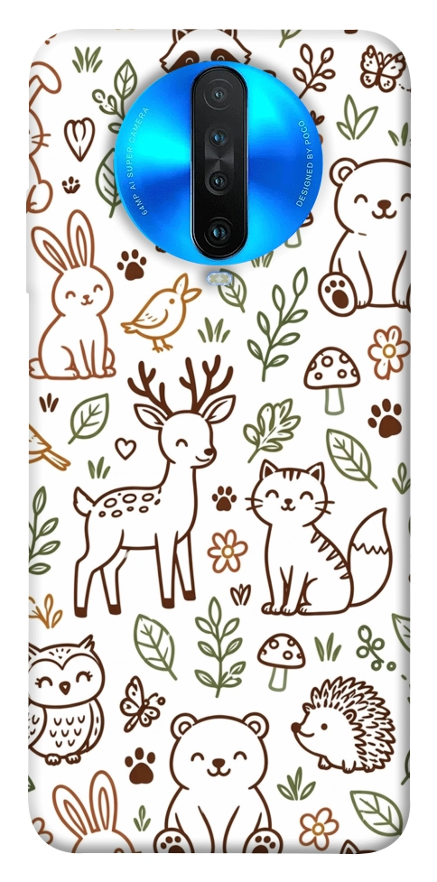 Чохол Wildlife pattern для Xiaomi Redmi K30