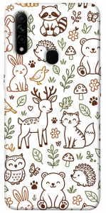Чехол Wildlife pattern для Oppo A31